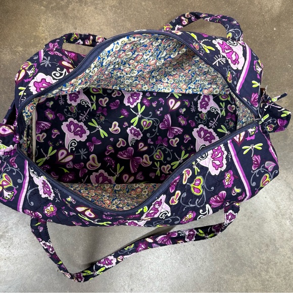 Gold Coast Quilted Floral Duffle Bag NWT Travel Weekender - Picture 6 of 8